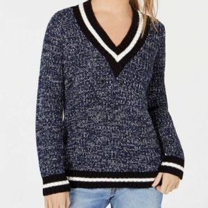 Freshman Blue V-Neck Sweater New with Tags